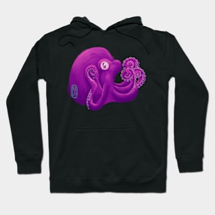 Pink Octopus Hoodie